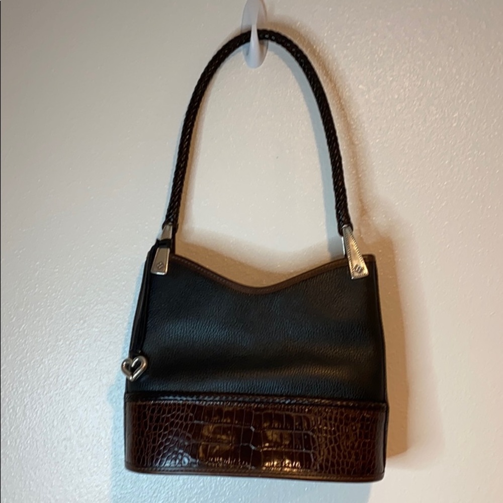 Vintage 2-Tone Classic Brighton Gina Shoulder Bag Hobo - Picture 10 of 15
